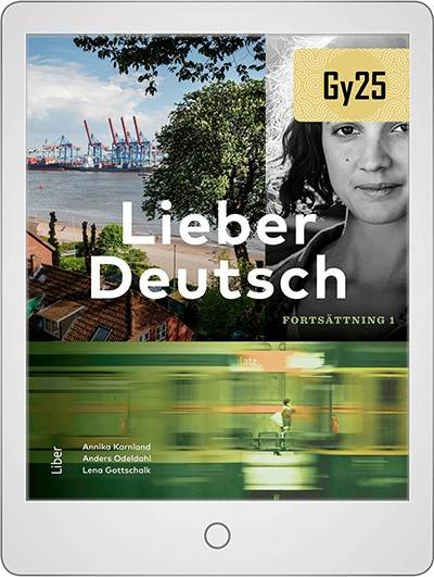Lieber Deutsch Fortsättning 1 Digital (lärarlicens)
