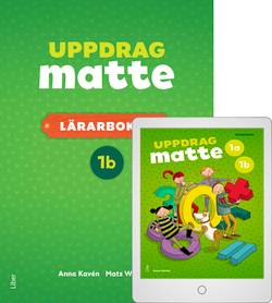 Uppdrag Matte 1B Lärarbok med Lärarwebb