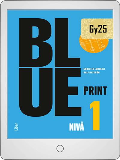 Blueprint nivå 1 Digitalt övningsmaterial