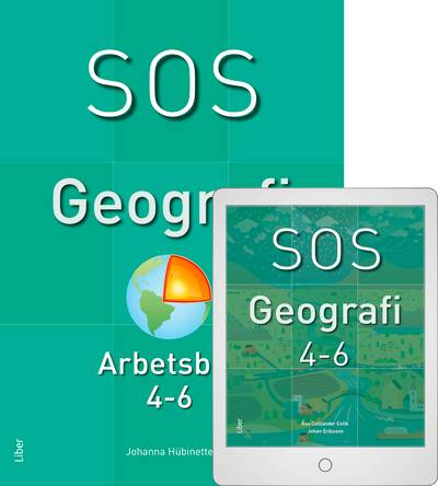 SOS Geografi 4-6 Arbetsbok med Digital (elevlicens)