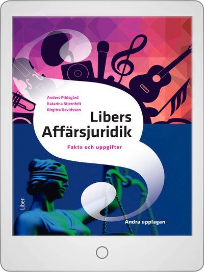 Libers Affärsjuridik Digitalt övningsmaterial (elevlicens)