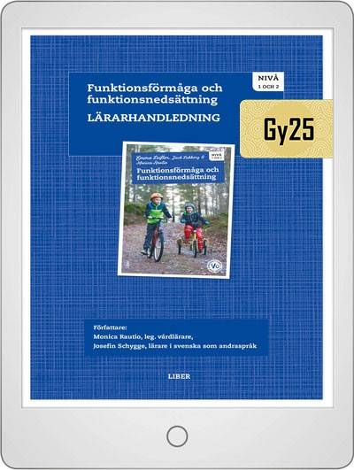 Funktionsförmåga och funktionsnedsättning nivå 1 och 2 Digital (lärarlicens)