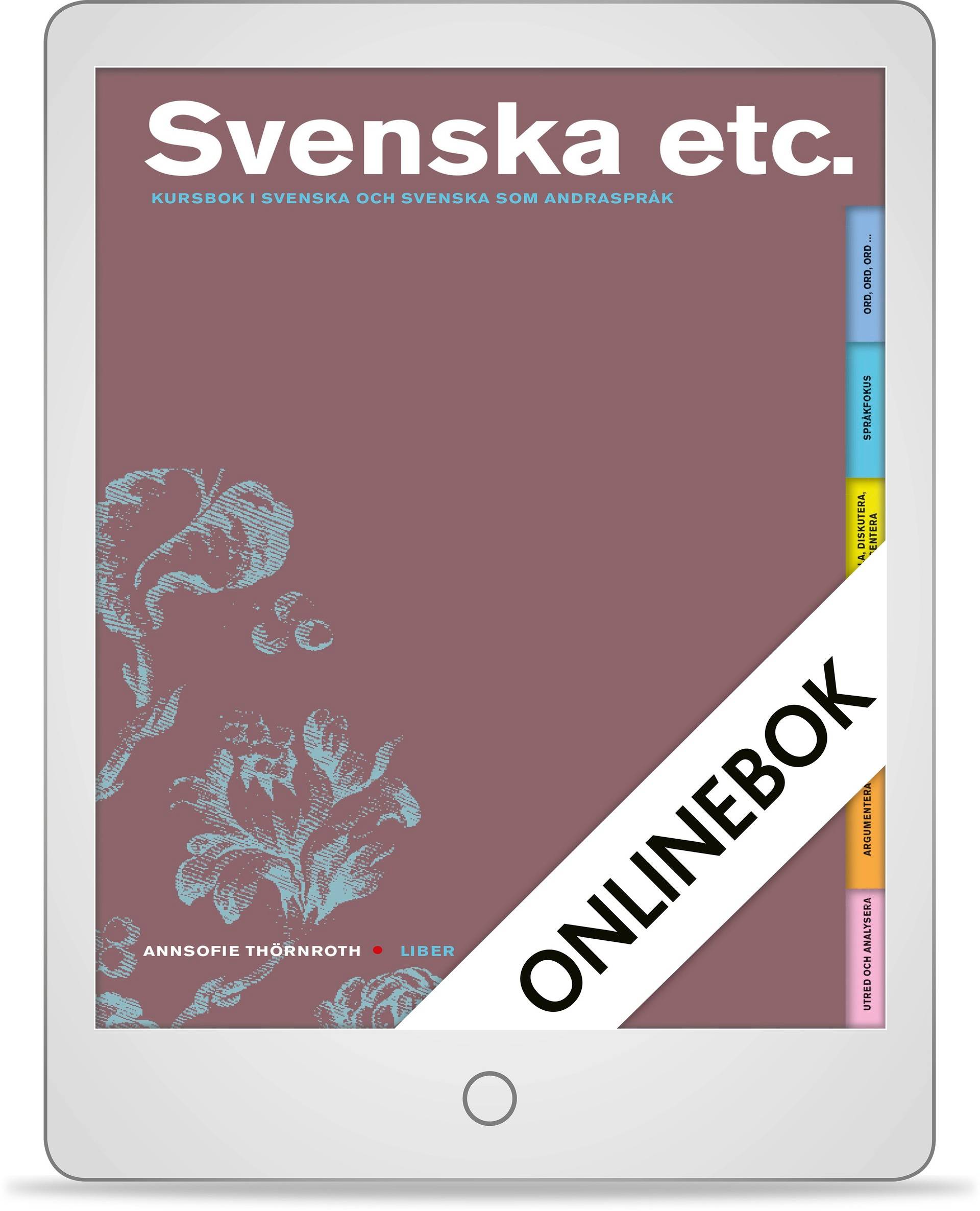 Svenska etc. Onlinebok (12 mån)