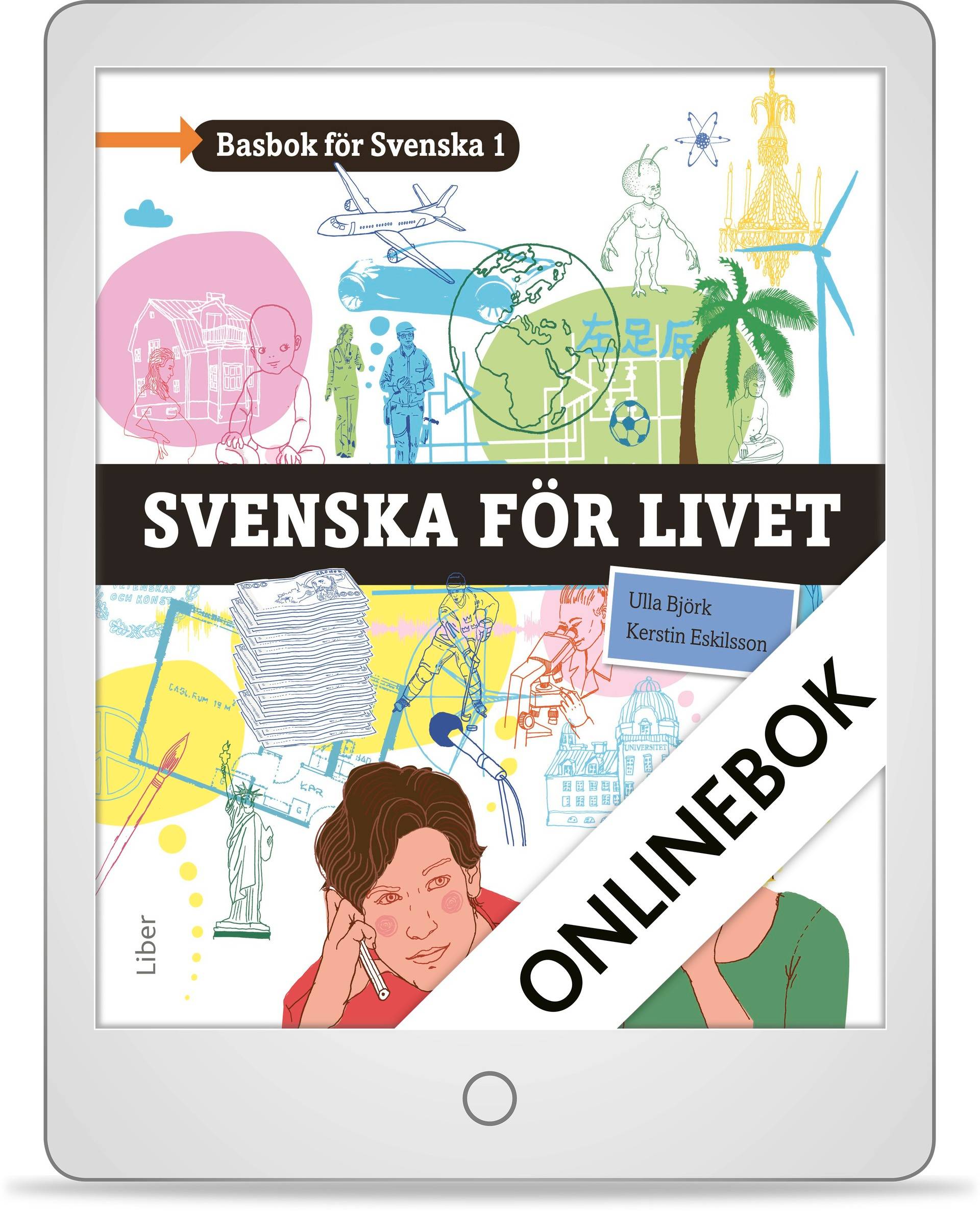 Svenska för livet basbok Onlinebok (12 mån)