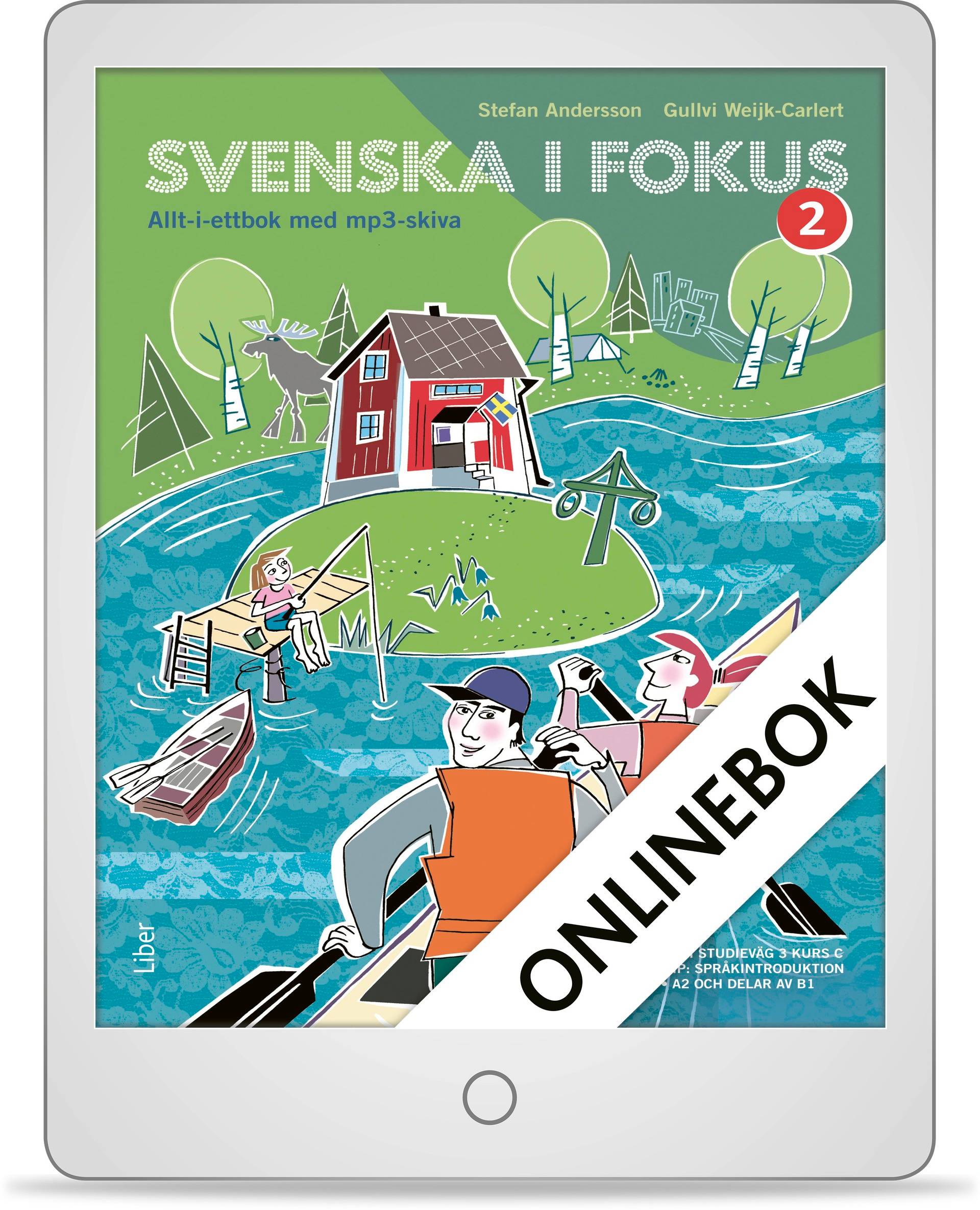 Svenska i fokus 2 Onlinebok (12 mån)