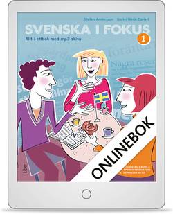 Svenska i fokus 1 Onlinebok (12 mån)