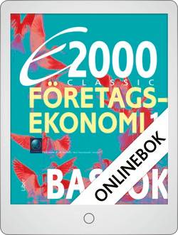 E2000 Classic Företagsekonomi 1 Basbok Onlinebok Grupplicens 12 mån
