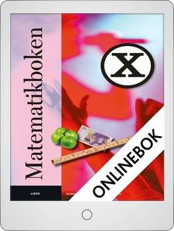 Matematikboken X Onlinebok Grupplicens 12 mån