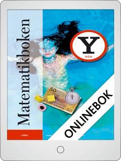 Matematikboken Y Röd Onlinebok Grupplicens 12 mån