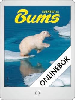 Bums Svenska år 5 Grundbok Onlinebok Grupplicens 12 mån