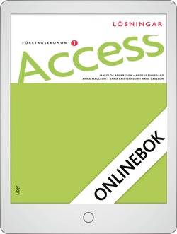 Access Företagsekonomi 1, Lösningar Onlinebok Grupplicens 12 mån