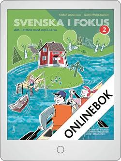 Svenska i fokus 2 Onlinebok Grupplicens 12 mån
