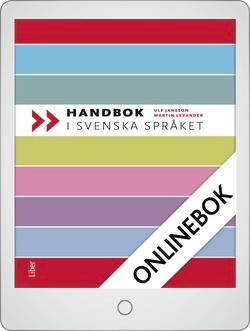 Handbok i svenska språket Onlinebok Grupplicens 12 mån