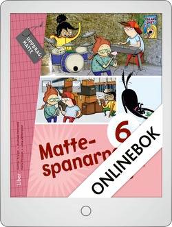 Mattespanarna 6A Grundbok Onlinebok Grupplicens 12 mån