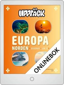 Upptäck Europa Geografi Grundbok Onlinebok Grupplicens 12 mån
