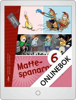 Mattespanarna 6B Grundbok Onlinebok Grupplicens 12 mån
