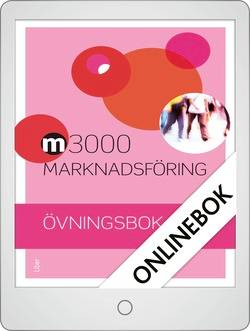M3000 Marknadsföring Övningsbok Onlinebok Grupplicens 12 mån