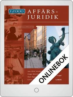 J2000 Affärsjuridik Fakta & uppgifter Onlinebok Grupplicens 12 mån