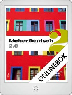 Lieber Deutsch 2 2.0 Onlinebok Grupplicens 12 mån