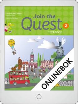 Join the Quest åk 2 Textbook Onlinebok Grupplicens 12 mån