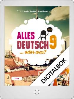 Alles Deutsch 9 Textbok Onlinebok Grupplicens 12 mån