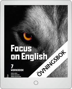Focus on English 7 Workbook Digital övningsbok Grupplicens 12 mån