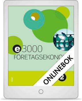 E3000 Företagsekonomi 2 Faktabok Onlinebok (12 mån)