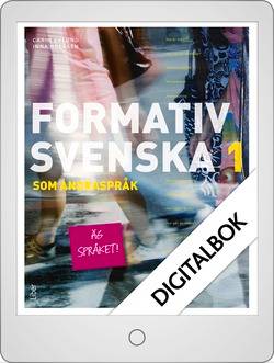 Formativ svenska som andraspråk 1 Onlinebok Grupplicens 12 mån