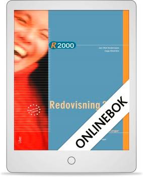 R2000 Redovisning 2 Kommentarer och lösningar Onlinebok (12 mån)