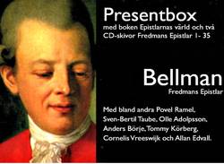 Fredmans Epistlar : 2 Cd och 1 bok i presentkartong