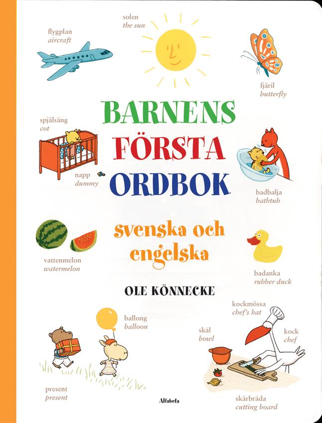 Barnens första ordbok : svenska och engelska : över 400 ord