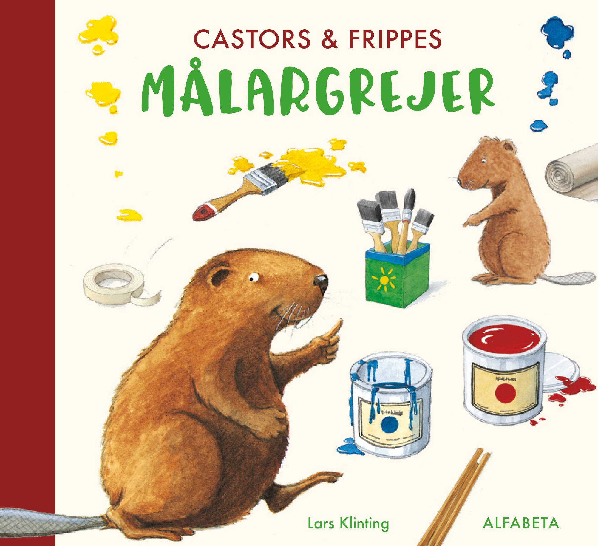 Castors & Frippes målargrejer