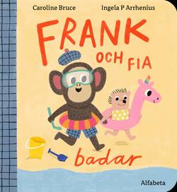 Frank och Fia badar