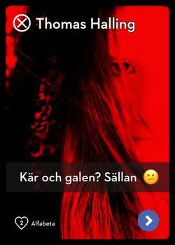 Kär och galen? Sällan