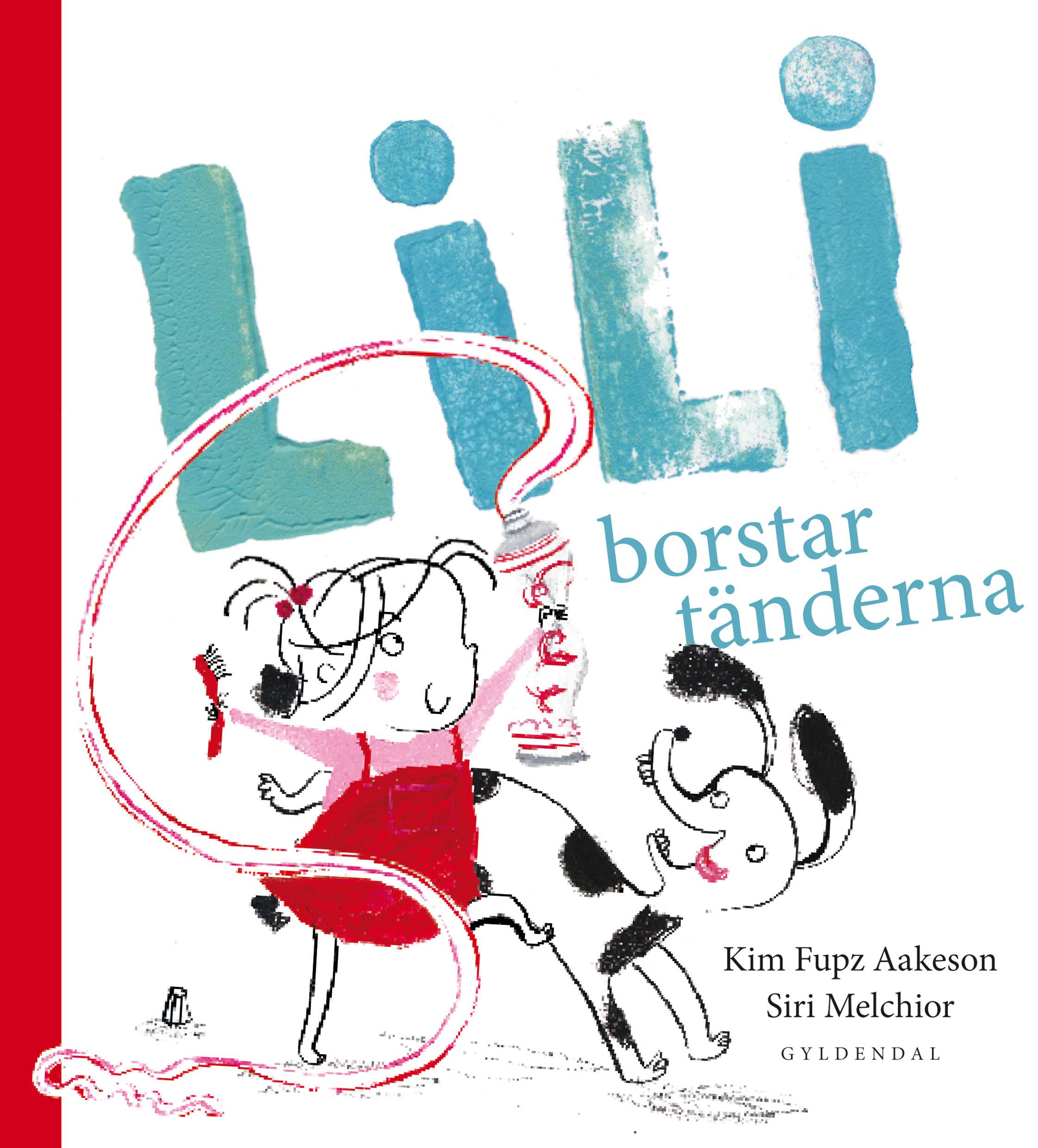 Lili borstar tänderna