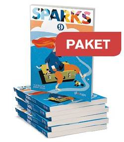 Sparks 9 Textbook 25 ex + Workbook 25 ex + Lärarweb