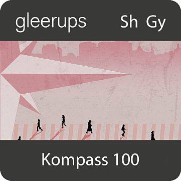 Kompass till samhällskunskap 100, digitalt, elev, 12 mån