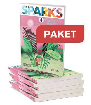 Sparks Year 4, Textbook + Workbook + dig lärarmtrl + elevt