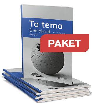 Ta tema, Demokrati, kurs D, 15-pack