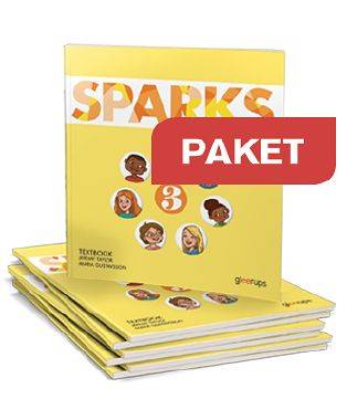 Sparks 3 Textbook, 25 ex