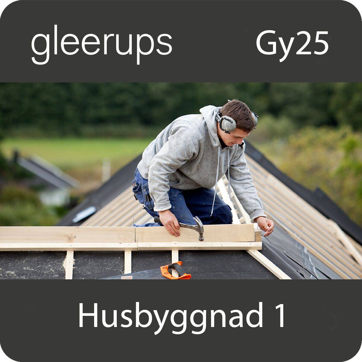 BokGym Husbyggnad 1, digitalt läromedel, elev, 12 mån, Gy25