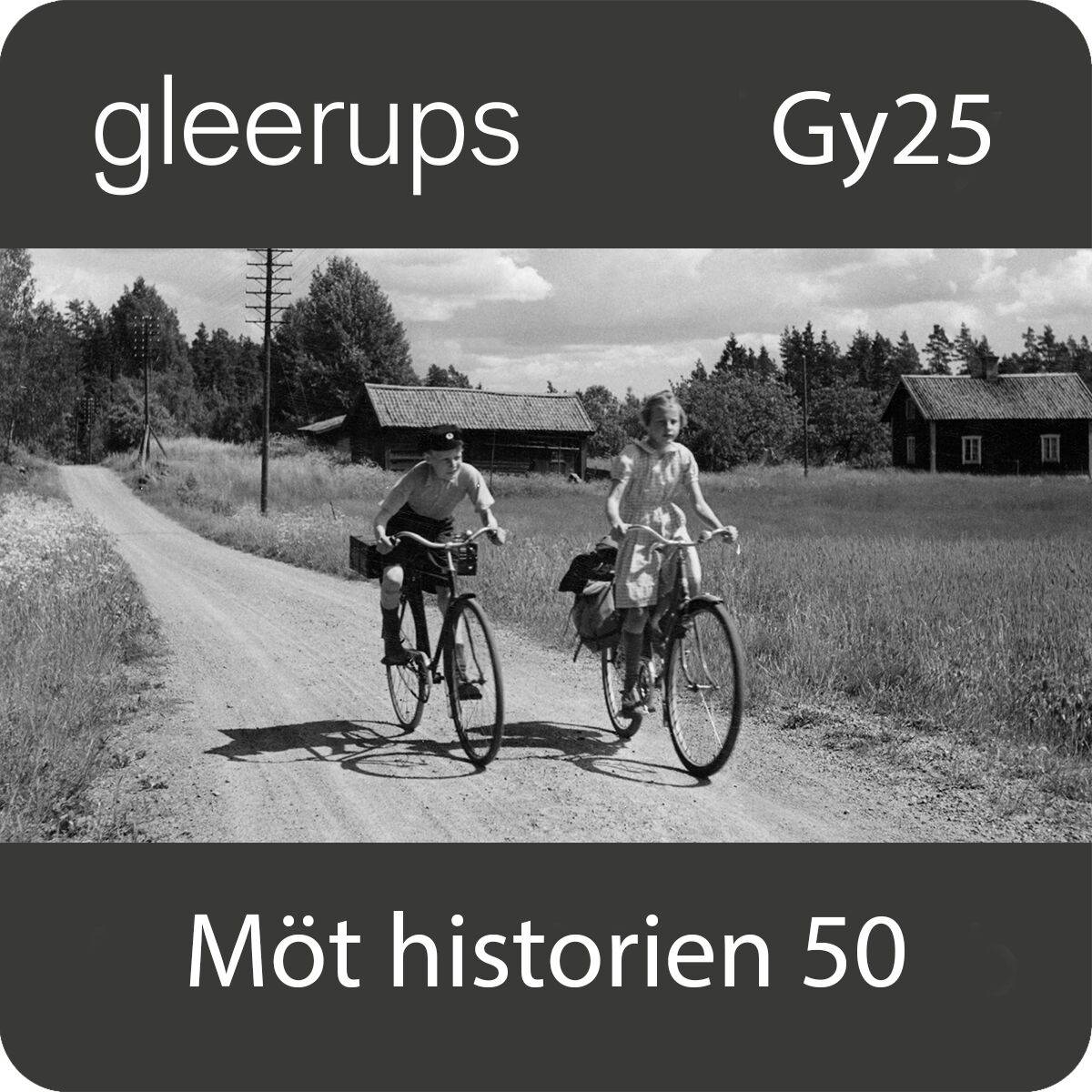 Möt historien 50, digitalt läromedel, elev, 12 mån, Gy25