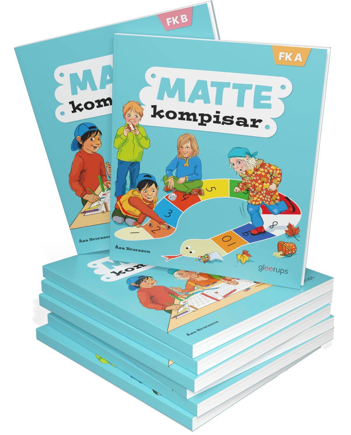 Mattekompisar Förskoleklass A+B, Elevbok, 25+25 ex