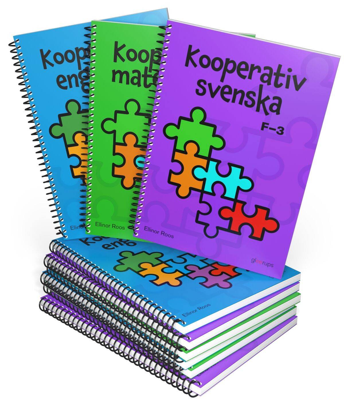 Kooperativ matematik F-3 + svenska F-3+ engelska F-3