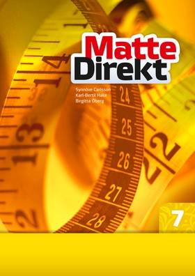 Matte Direkt 7 onlinebok (elevlicens) 6 månader