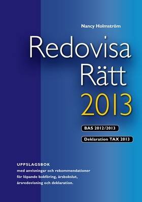 Redovisa Rätt 2013