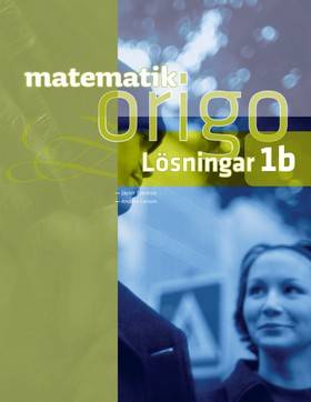 Matematik Origo 1b Lösningshäfte online 6 månader