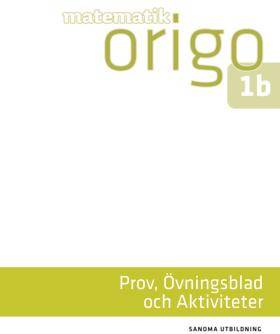 Matematik Origo Prov, övning, aktiv 1b (pdf)