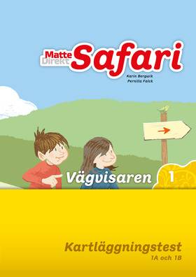 Matte Direkt Safari Vägvisaren Kartläggningstest åk 1 (5-pack)