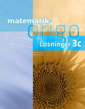 Matematik Origo 3c Lösningshäfte online 6 månader